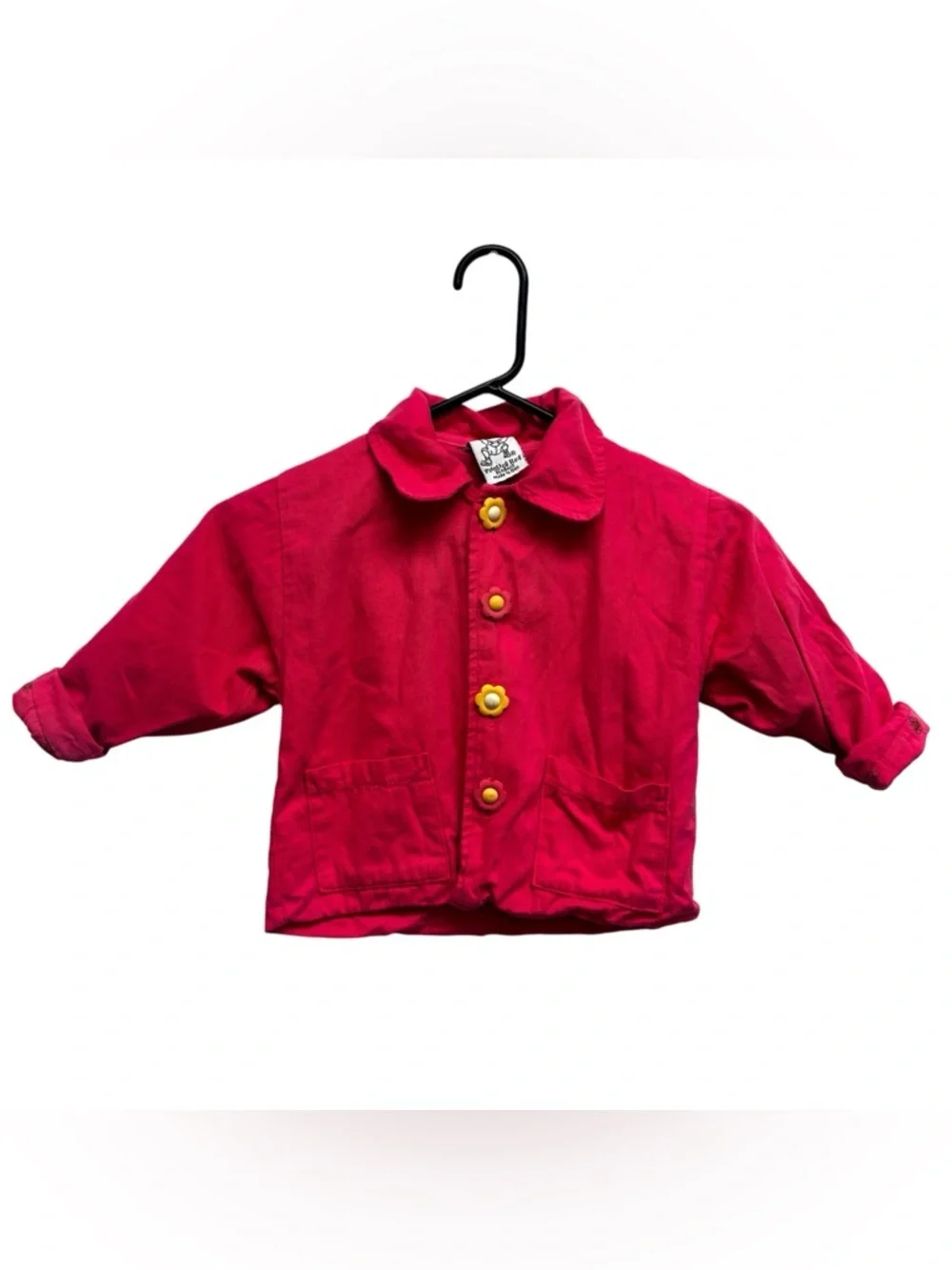Vintage Painting Red Rhinos Jacket
